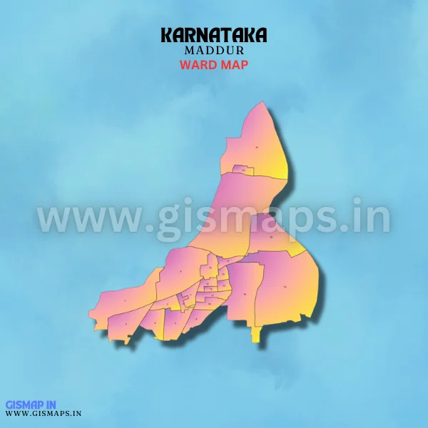 Maddur Ward Map (Karnataka)